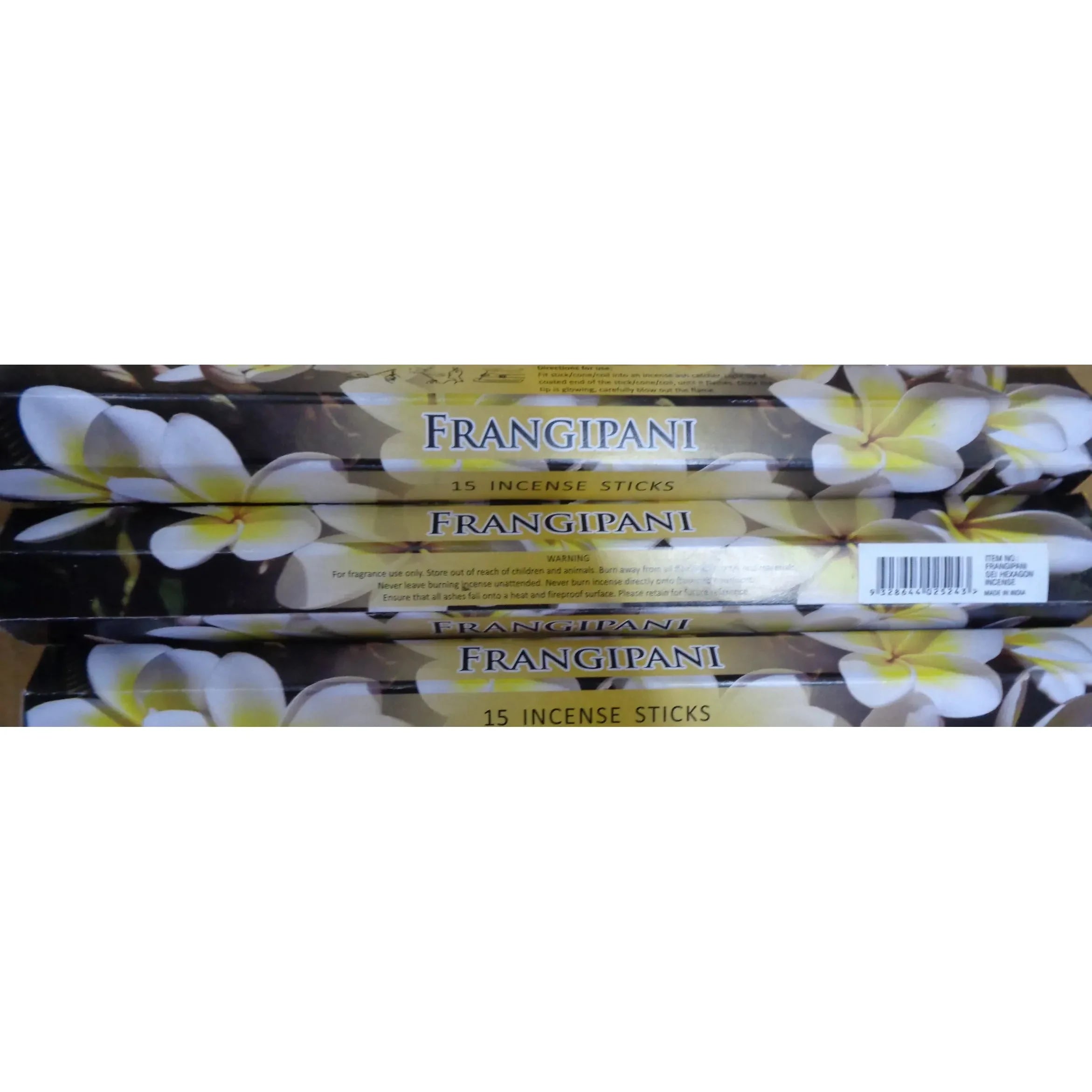 Hem Hexagon Incense - Frangipani - Dollars and Sense