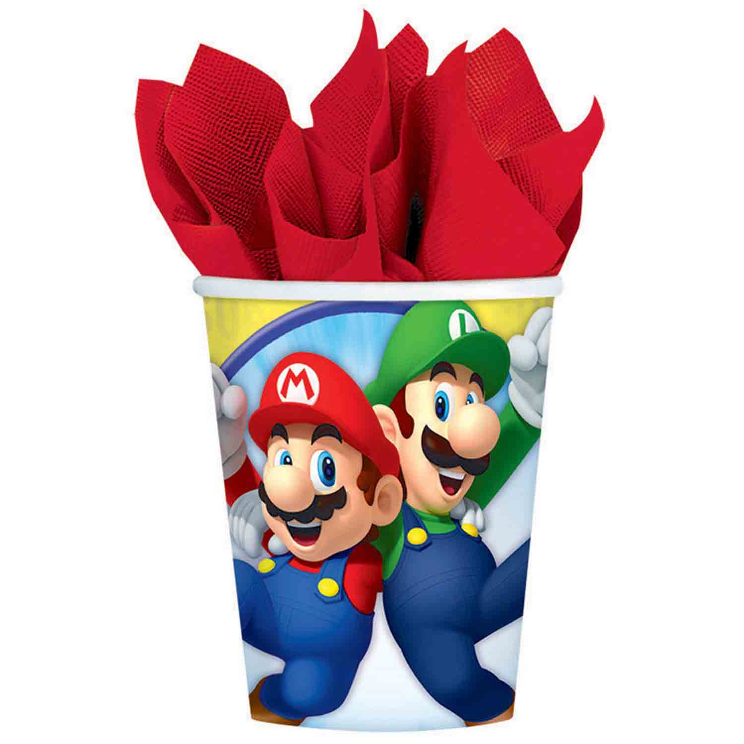 Super Mario Brothers Cups - 266ml 8 Pack Default Title