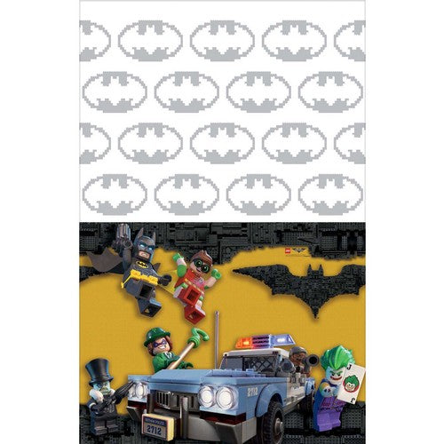 Batman Lego Plastic Table Cover 1.35m x 2.5m Default Title