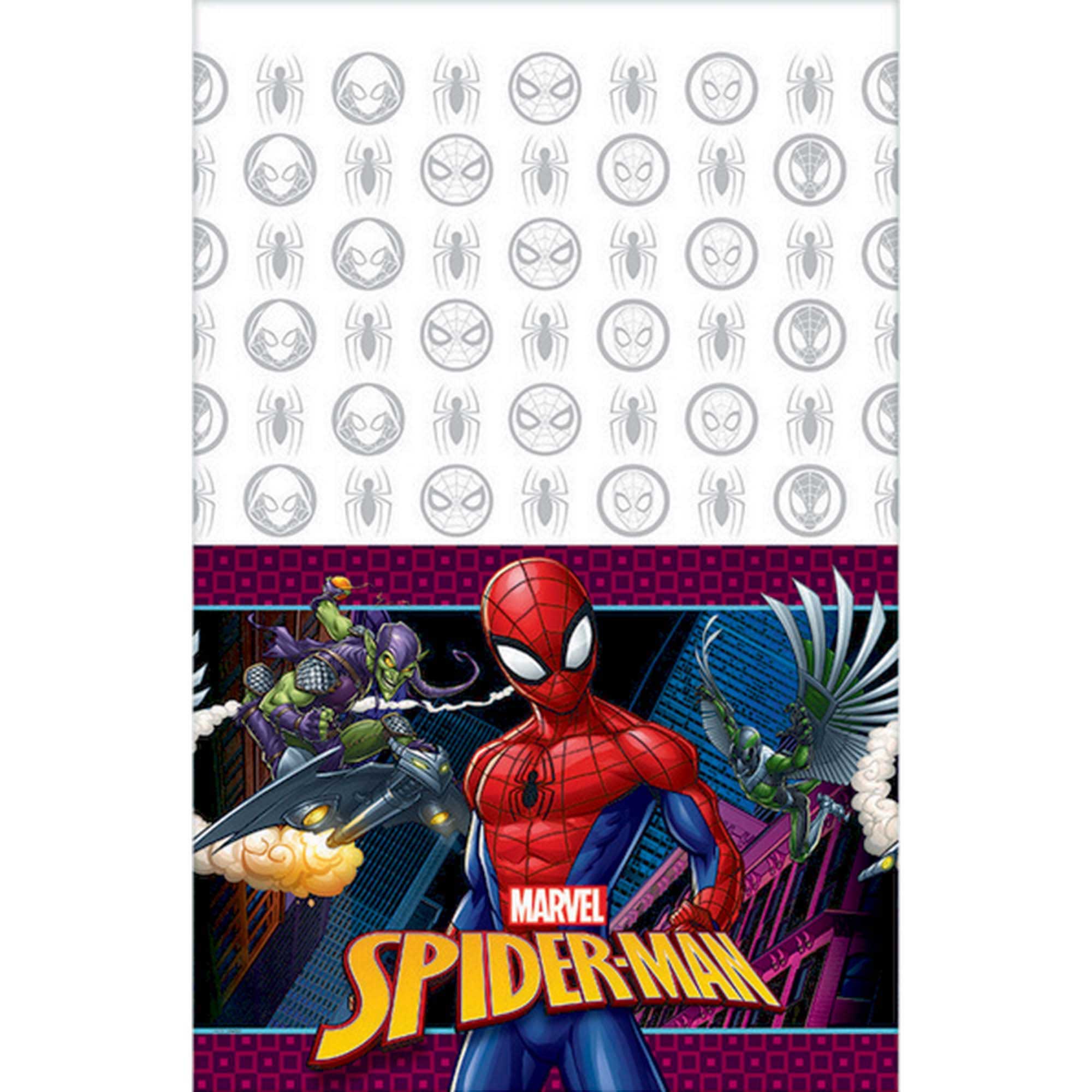 Spider-Man Webbed Wonder Tablecover Plastic - 1.37x2.43m Default Title