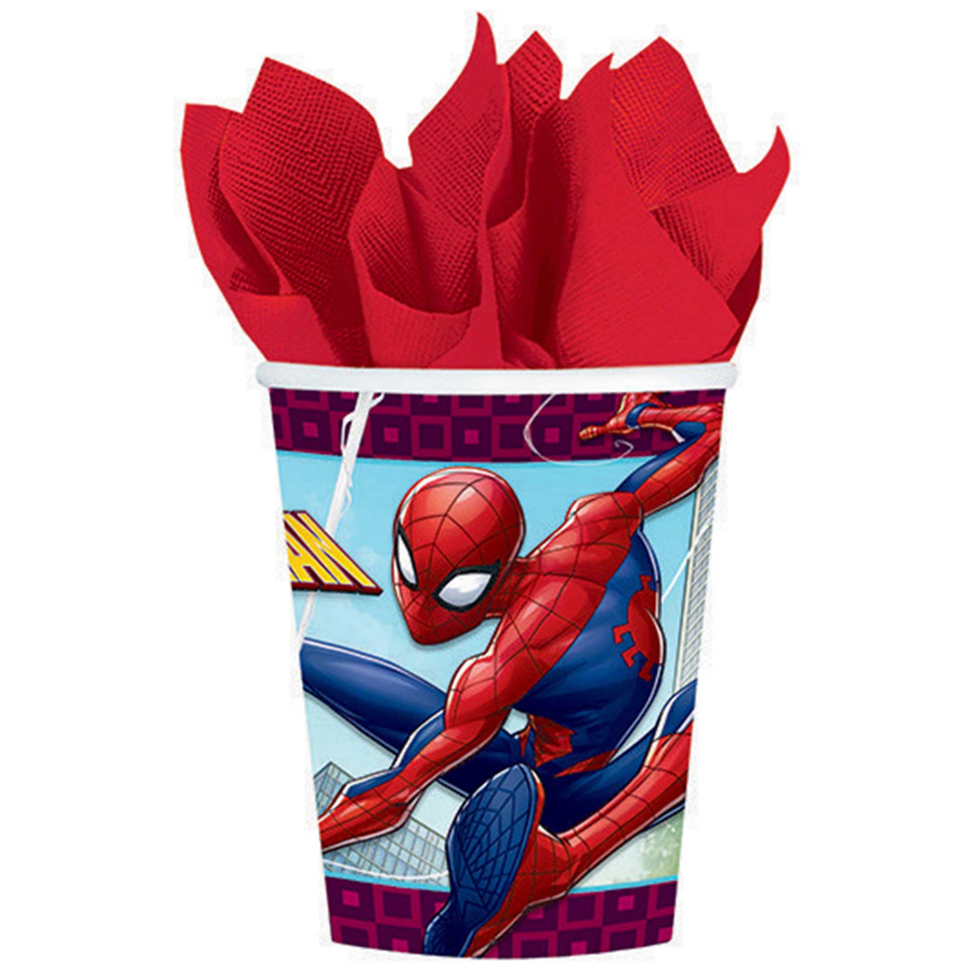 Spider-Man Webbed Wonder Cups - 266ml 8 Pack Default Title