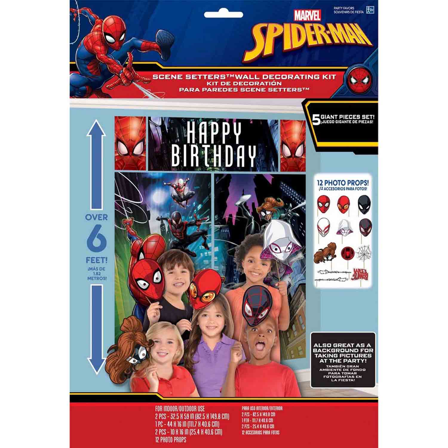 Spider-Man Webbed Wonder Scene Setter with Props - 17 Pack Default Title