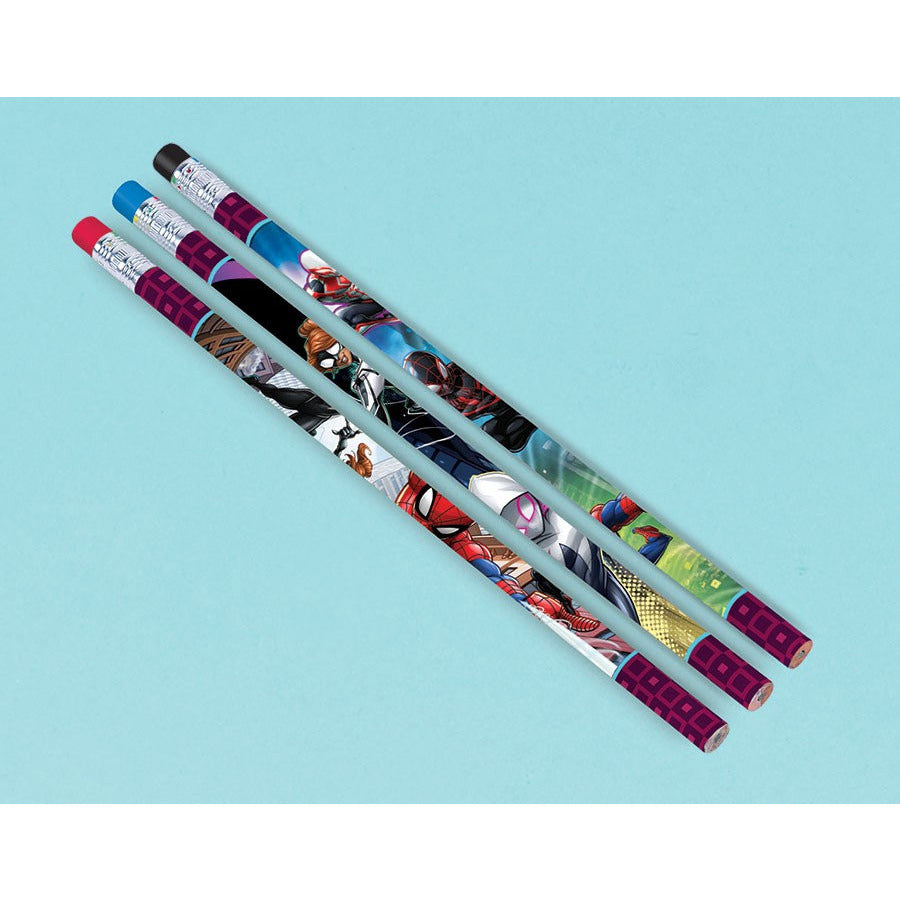 Spider-Man Webbed Wonder Pencils with Eraser End - 12 Pack Default Title