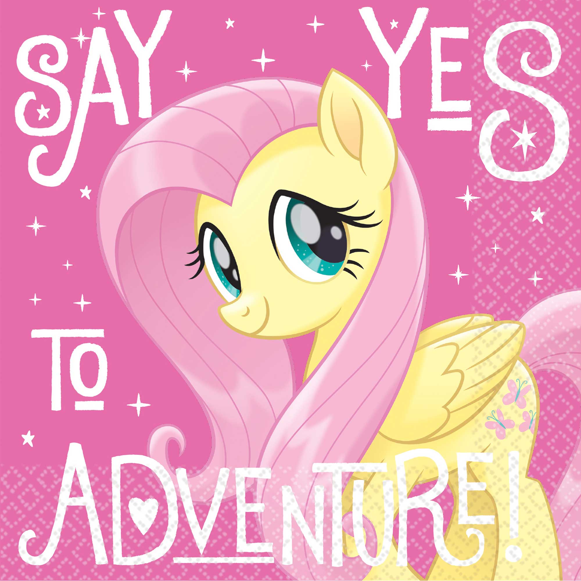 My Little Pony Friendship Adventures Lunch Napkins - 16 Pack Default Title