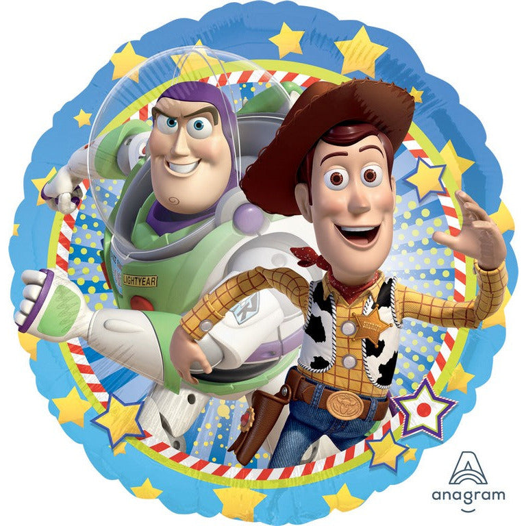 Buzz Lightyear and Woody Foil Balloon Standard HX - 45cm Default Title