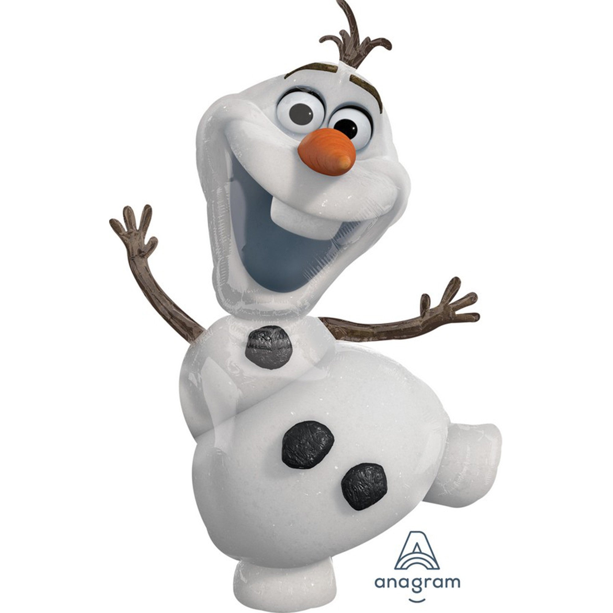 Frozen Olaf Foil Balloon SuperShape XL - 58x104cm Default Title