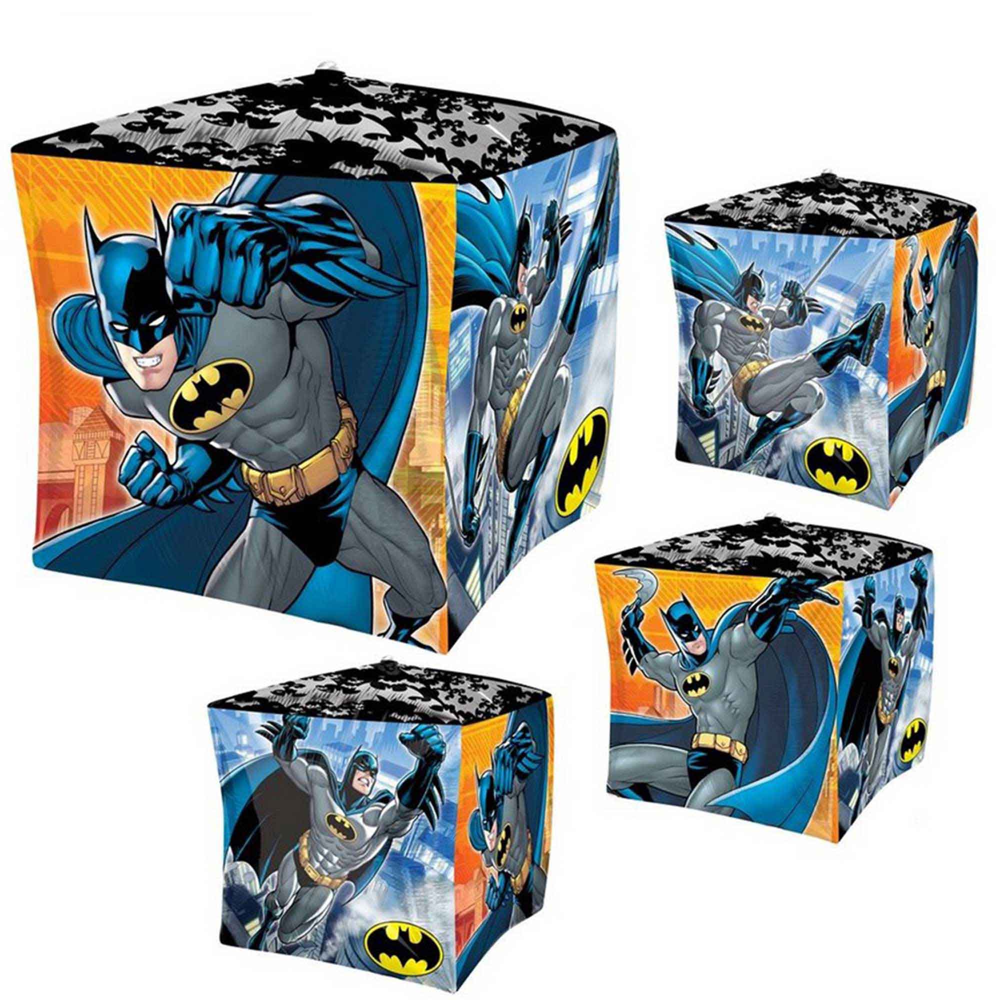 Batman Foil Balloon UltraShape Cubez - 38x38cm Default Title