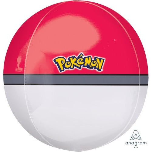 Pokemon Pokeball Foil Balloon Orbz XL - 38x40cm Default Title