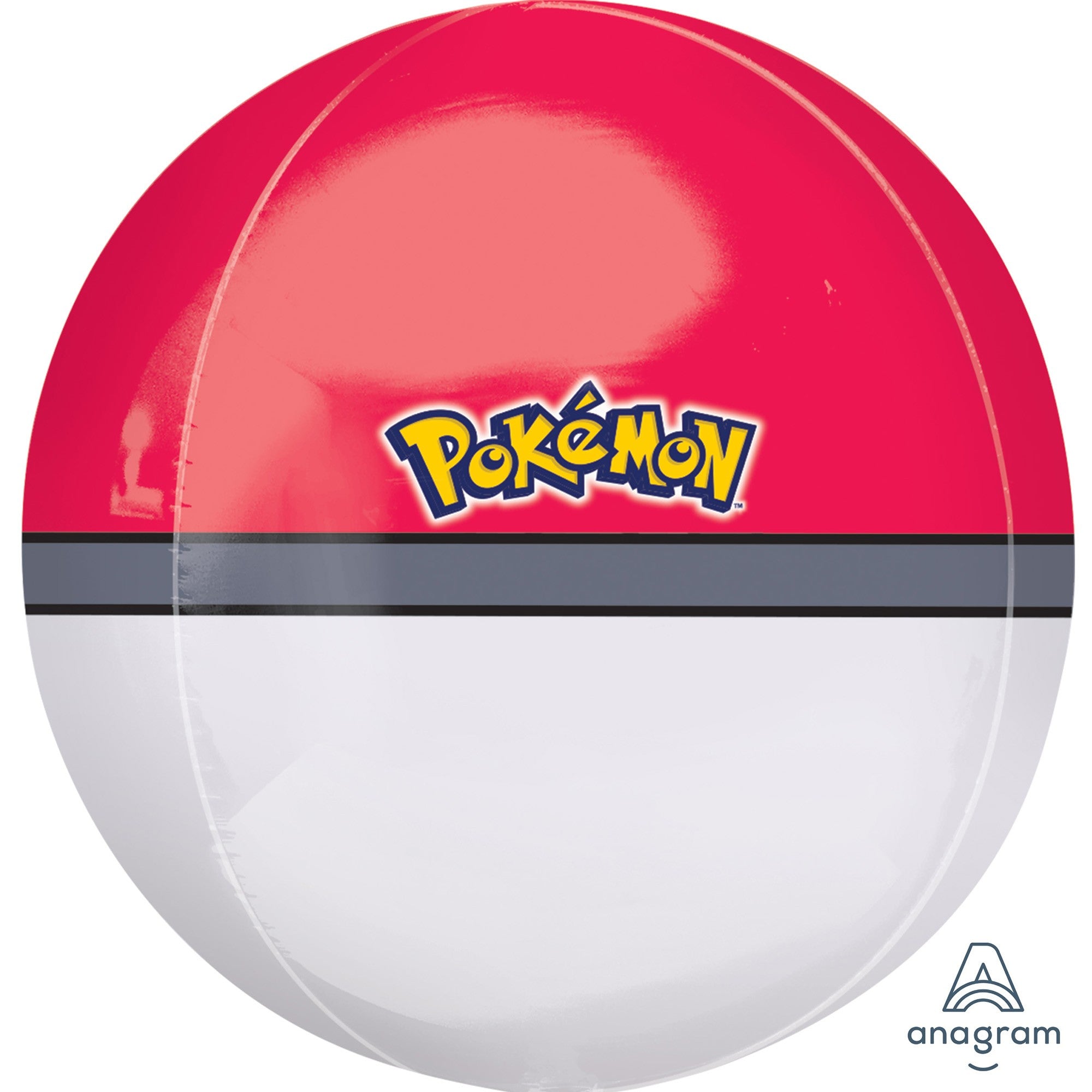 Pokemon Pokeball Foil Balloon Orbz XL - 38x40cm Default Title