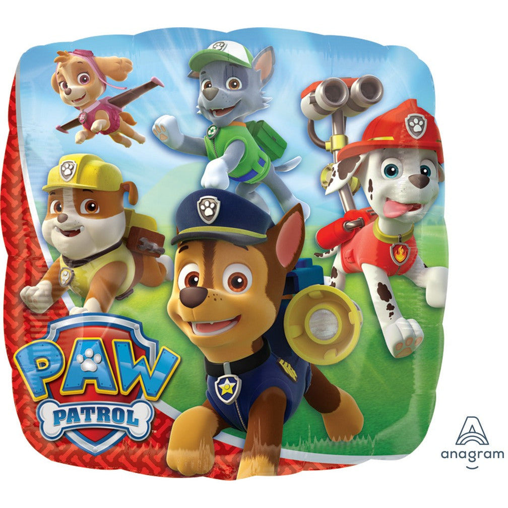 Paw Patrol Characters Foil Balloon Standard HX - 45cm Default Title