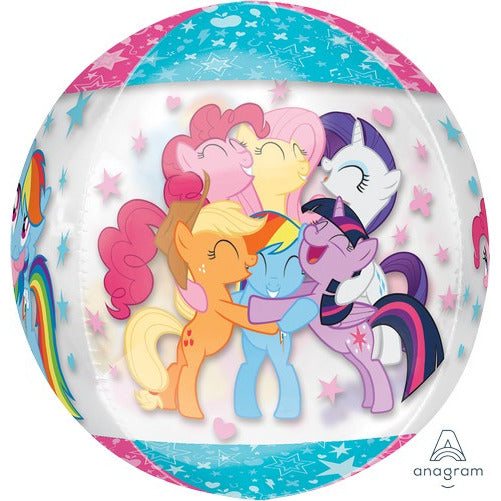 My Little Pony Balloon Clear Orbz XL - 38x40cm Default Title