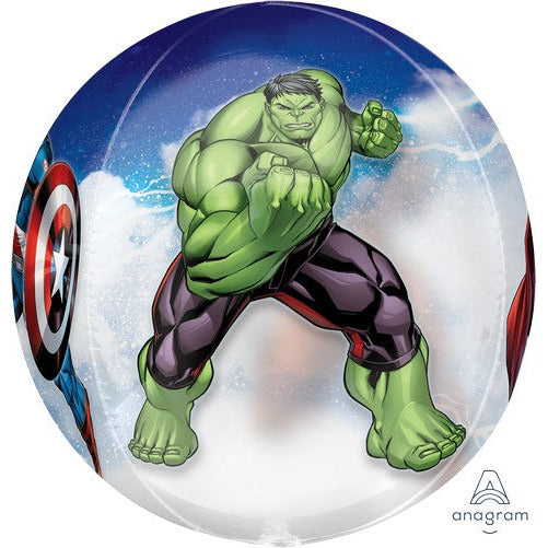 Marvel Avengers Clear Orbz XL Clear Balloon - 38x40cm Default Title