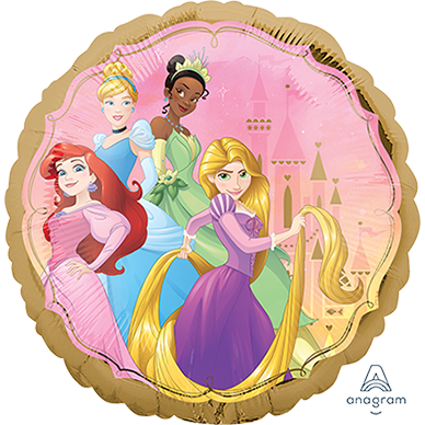 Disney Princesses Once Upon A Time Foil Balloon Standard HX - 45cm Default Title