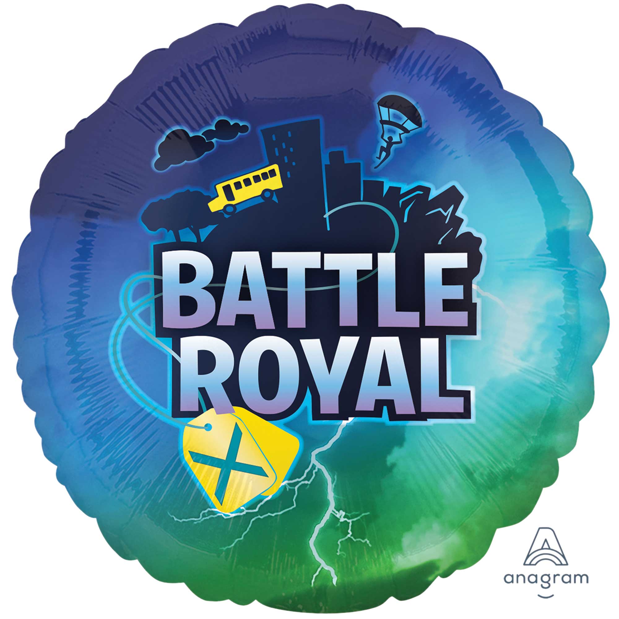 Battle Royal Foil Balloon Standard HX - 45cm Default Title