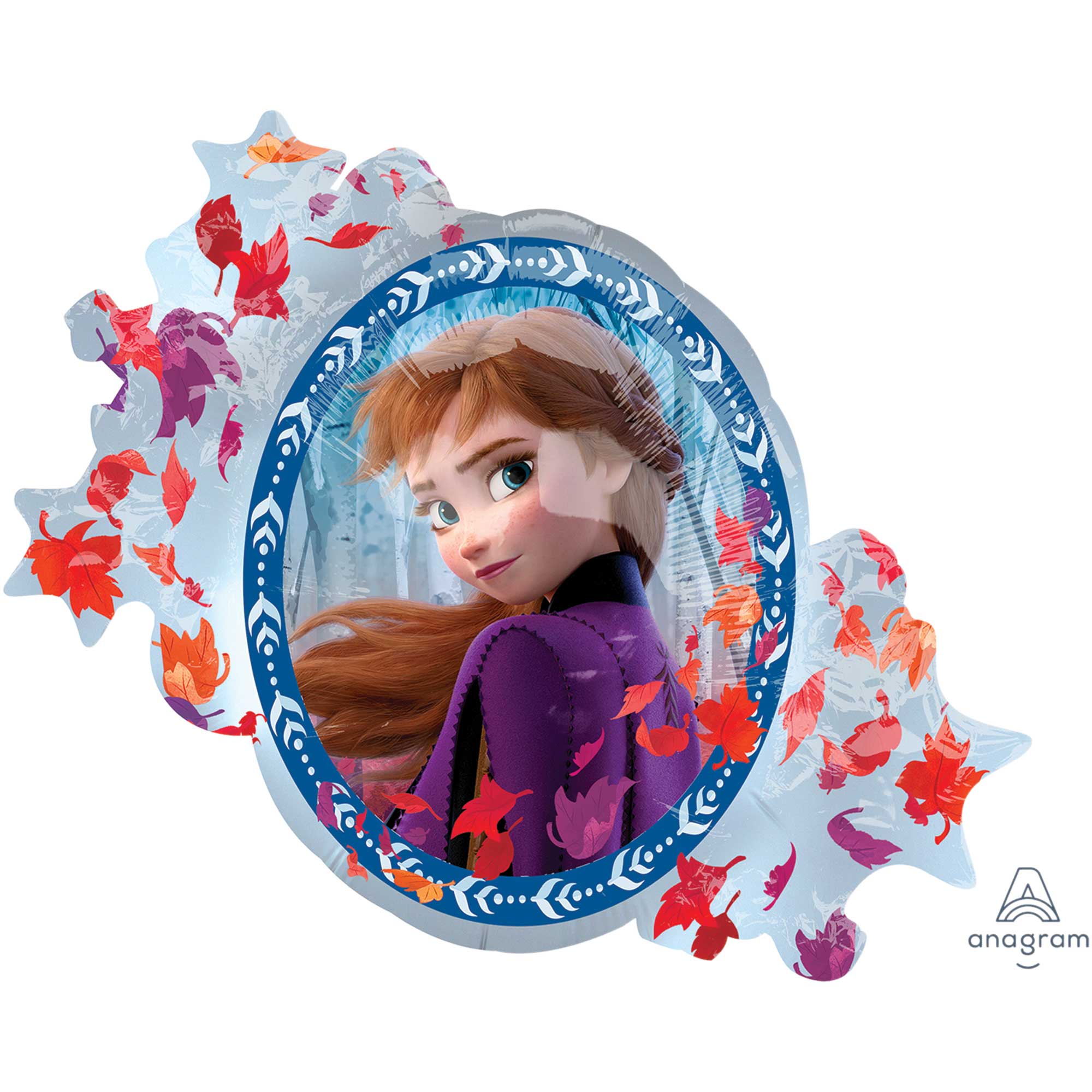 Frozen 2 Foil Balloon Holographic SuperShape - 76x66cm Default Title