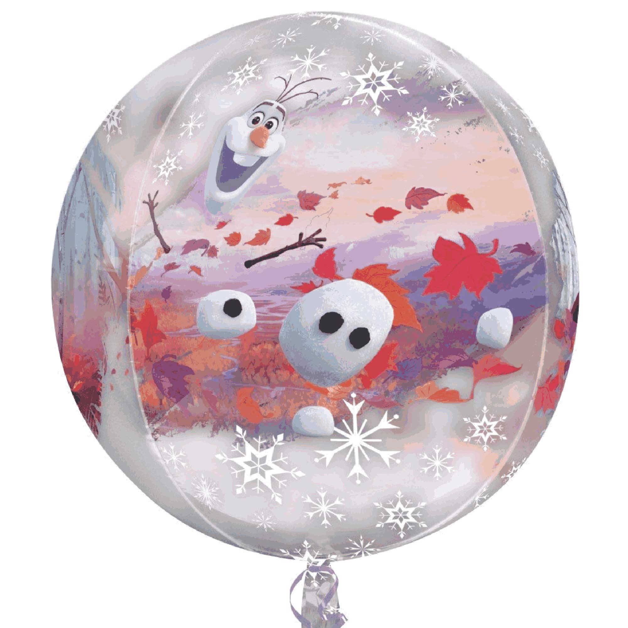 Frozen 2 Clear Foil Balloon Orbz XL - 38x40cm Default Title