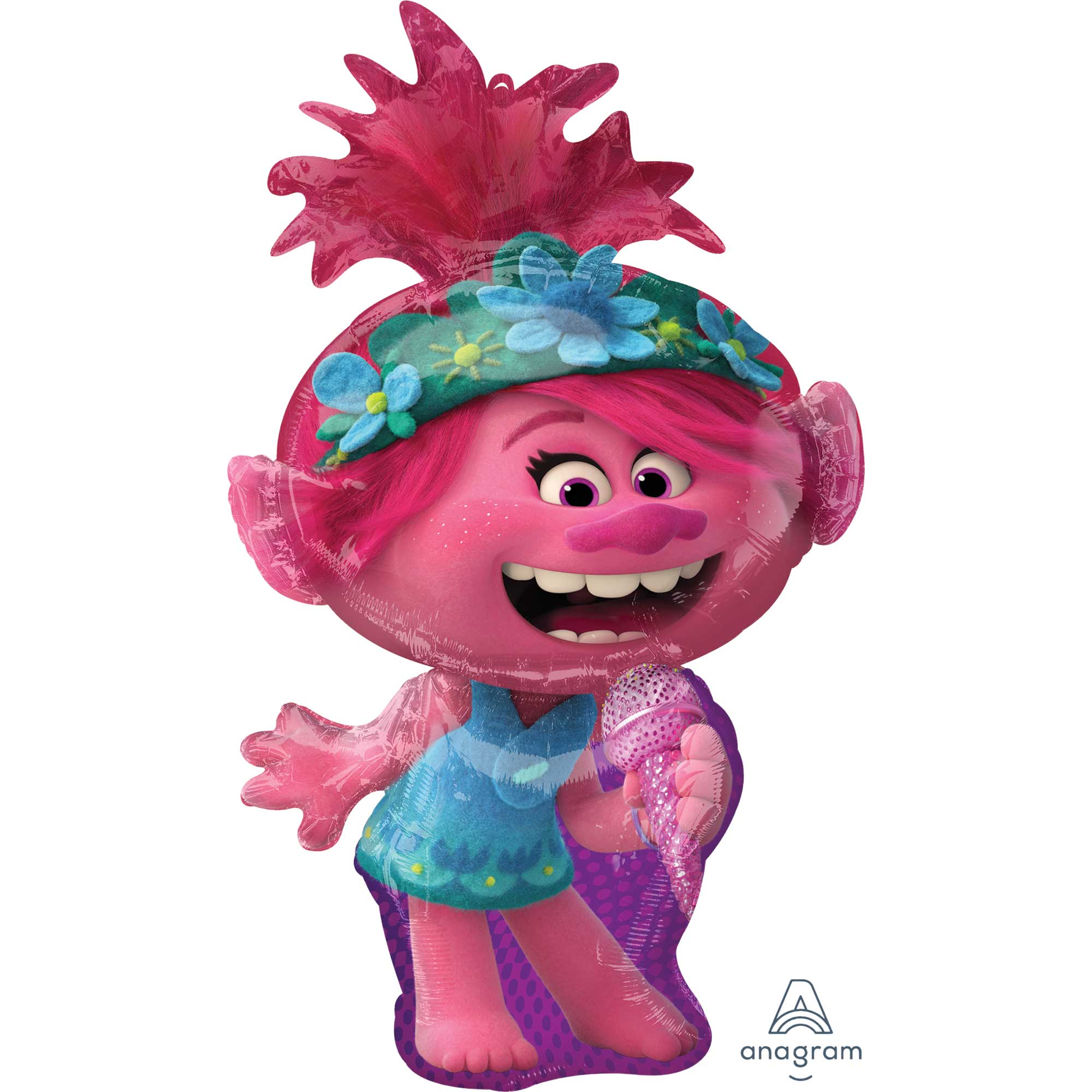 Trolls World Tour Poppy SuperShape XL - 55x93cm Default Title