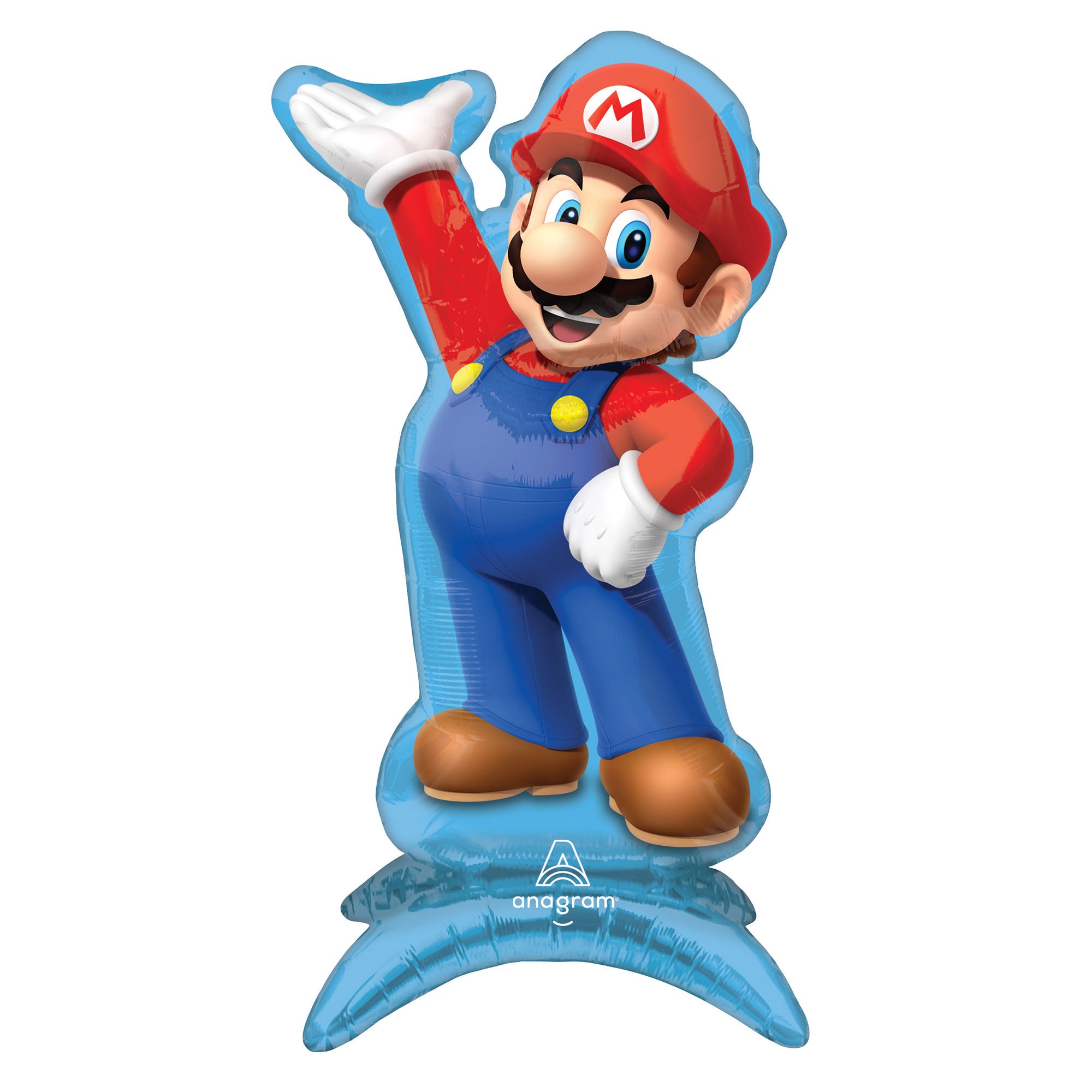 Super Mario Brothers Foil Balloon CI Decor - 33x58cm Default Title