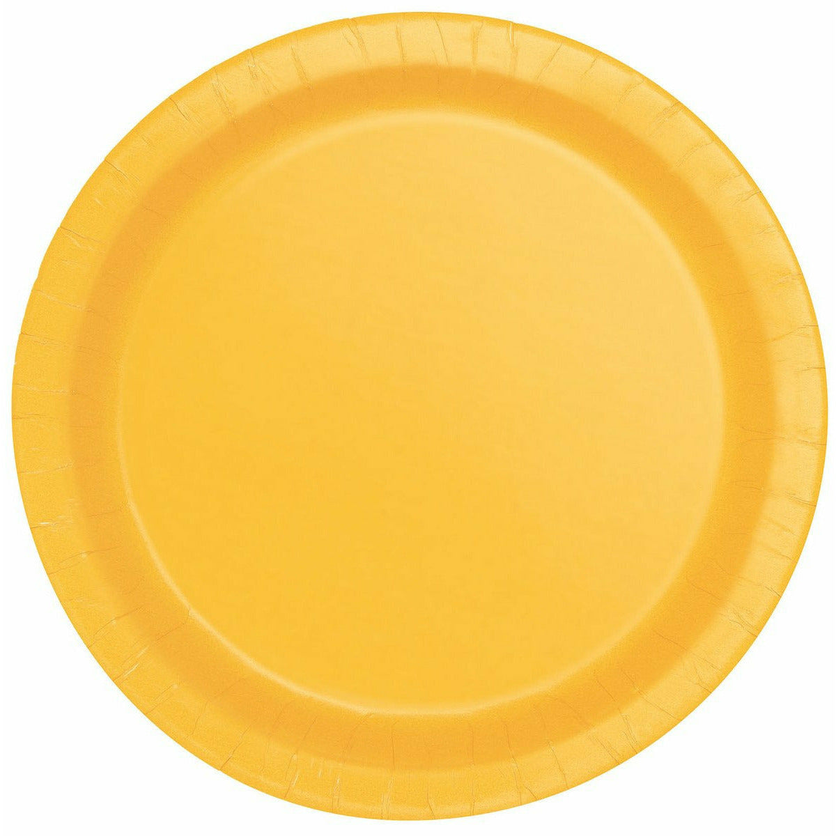 Sunflower Yellow Paper Plates 18cm 8Pk - Dollars and Sense