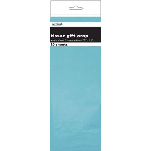 10 Tissue Sheets Powder Blue Default Title