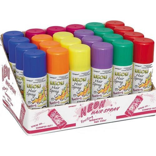 Hair Spray - Neon Assorted