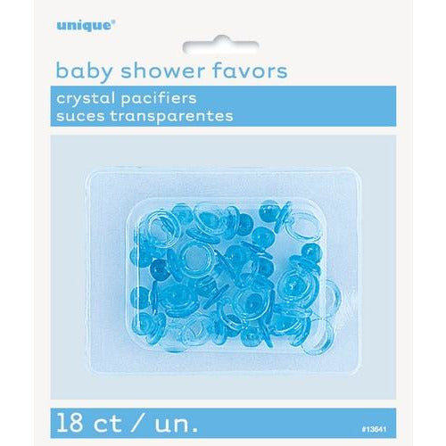 18 Pacifiers Crystal Blue 25cm 1 Default Title