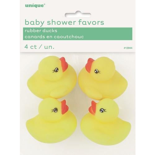 4 Baby Shower Rubber Ducks Default Title
