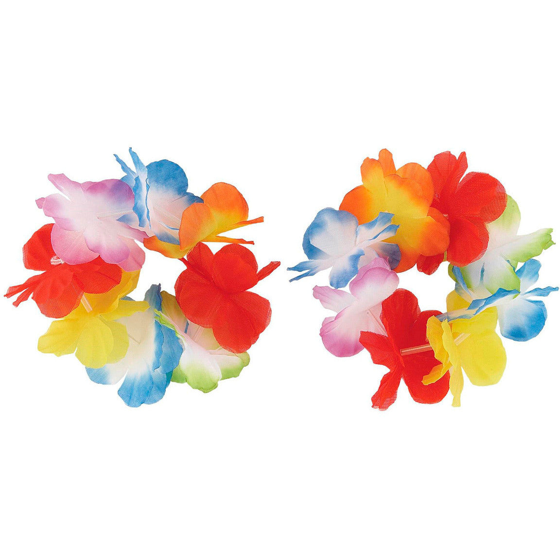 Luau Flower Bracelets - 2 Pack - Dollars and Sense