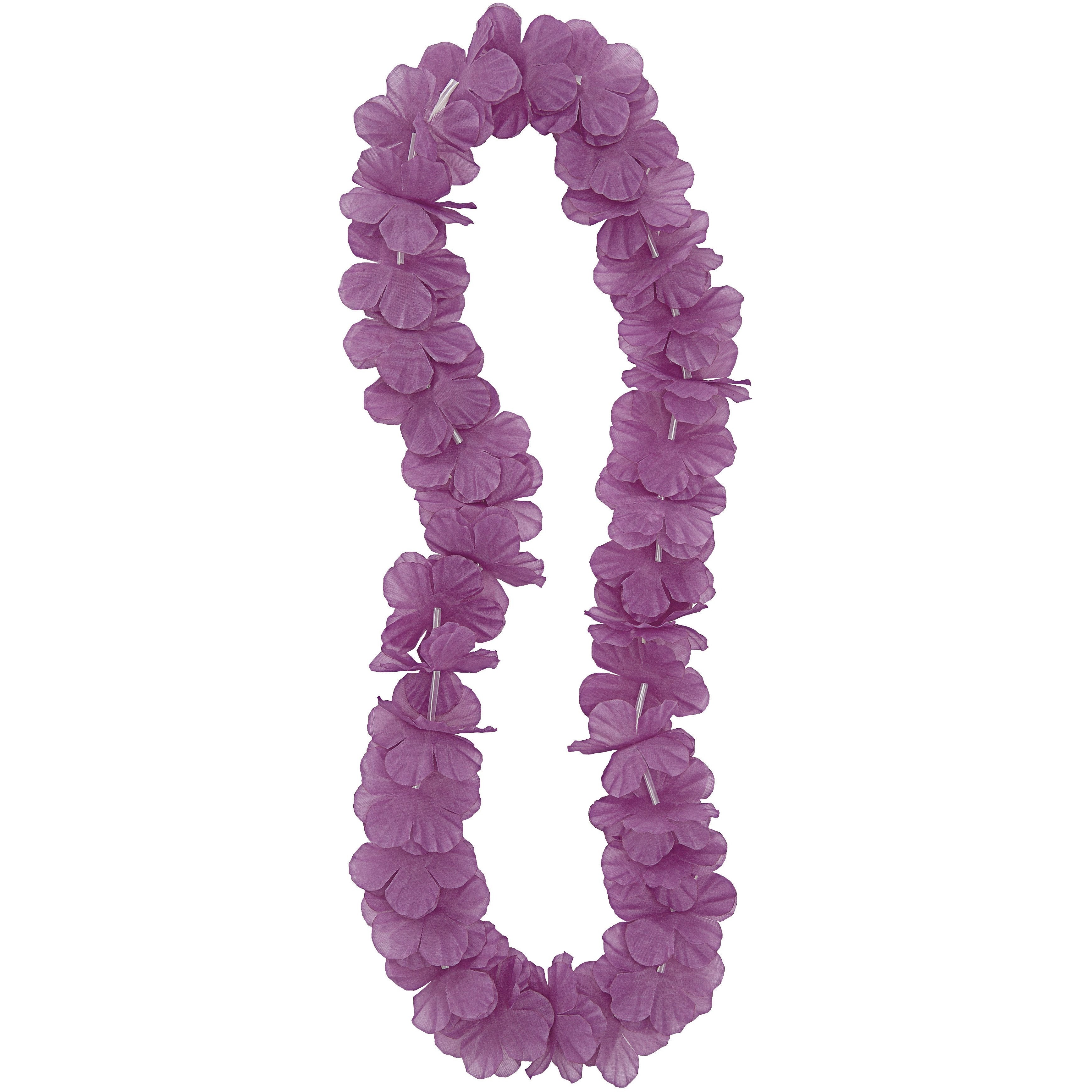 Hawaiian Luau Flower Lei Purple Default Title