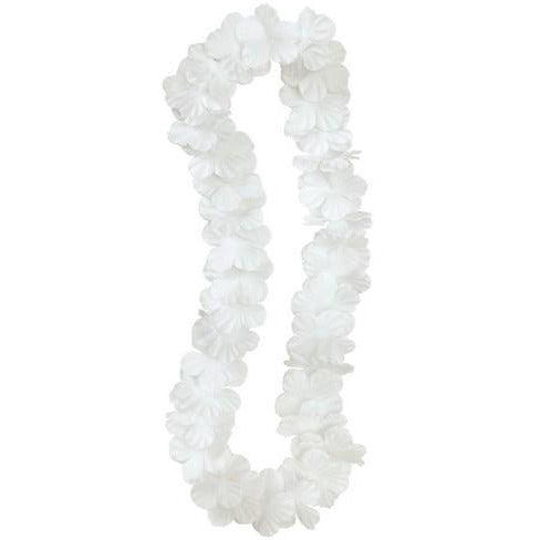 Luau Flower Lei 106cm White Default Title