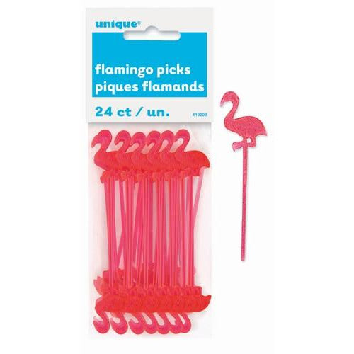 Luau 24 Flamingo Picks 75cm 3 Default Title