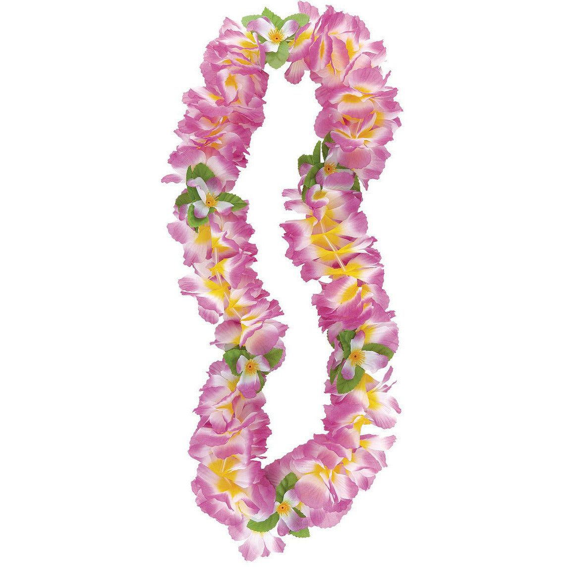 Luau Fancy Orchid Lei - Purple Yellow - Dollars and Sense