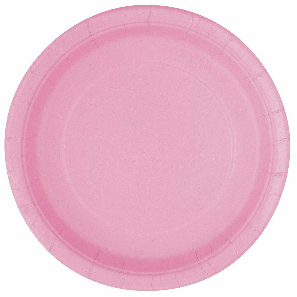 Lovely Pink Paper Plates 18cm 8Pk - Dollars and Sense