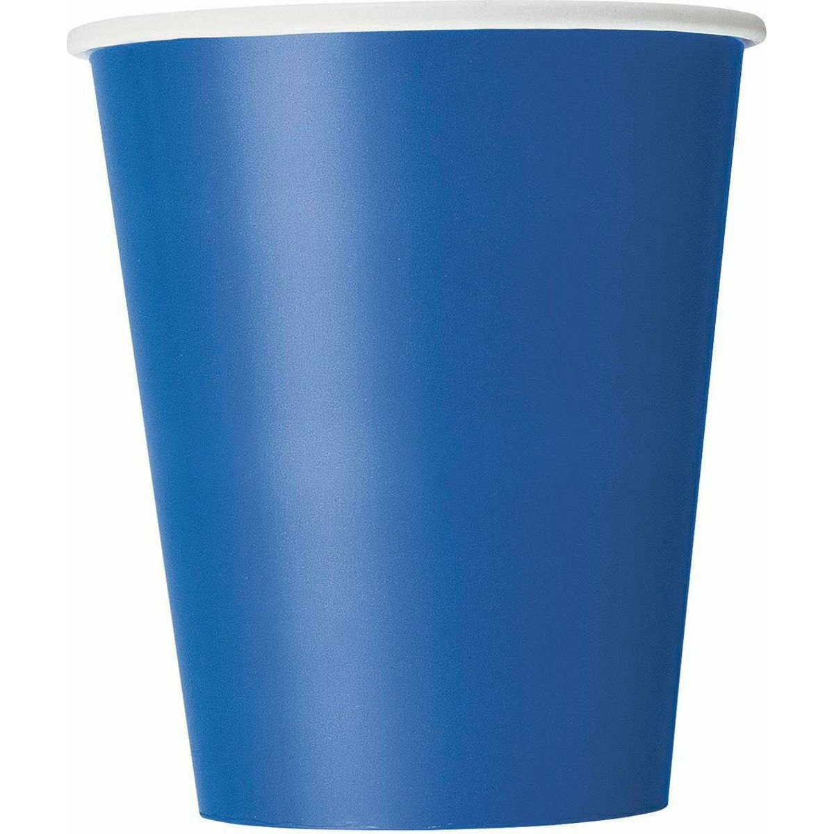 Royal Blue Paper Cups 270ml 8Pk - Dollars and Sense