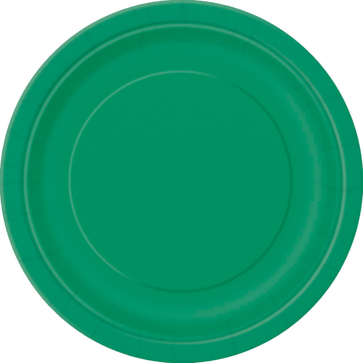 Emerald Green Paper Plates 18cm 8Pk - Dollars and Sense