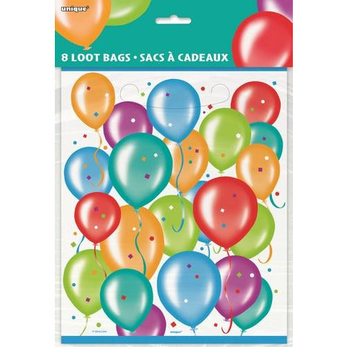 Balloon Birthday 8 Loot Bags Default Title