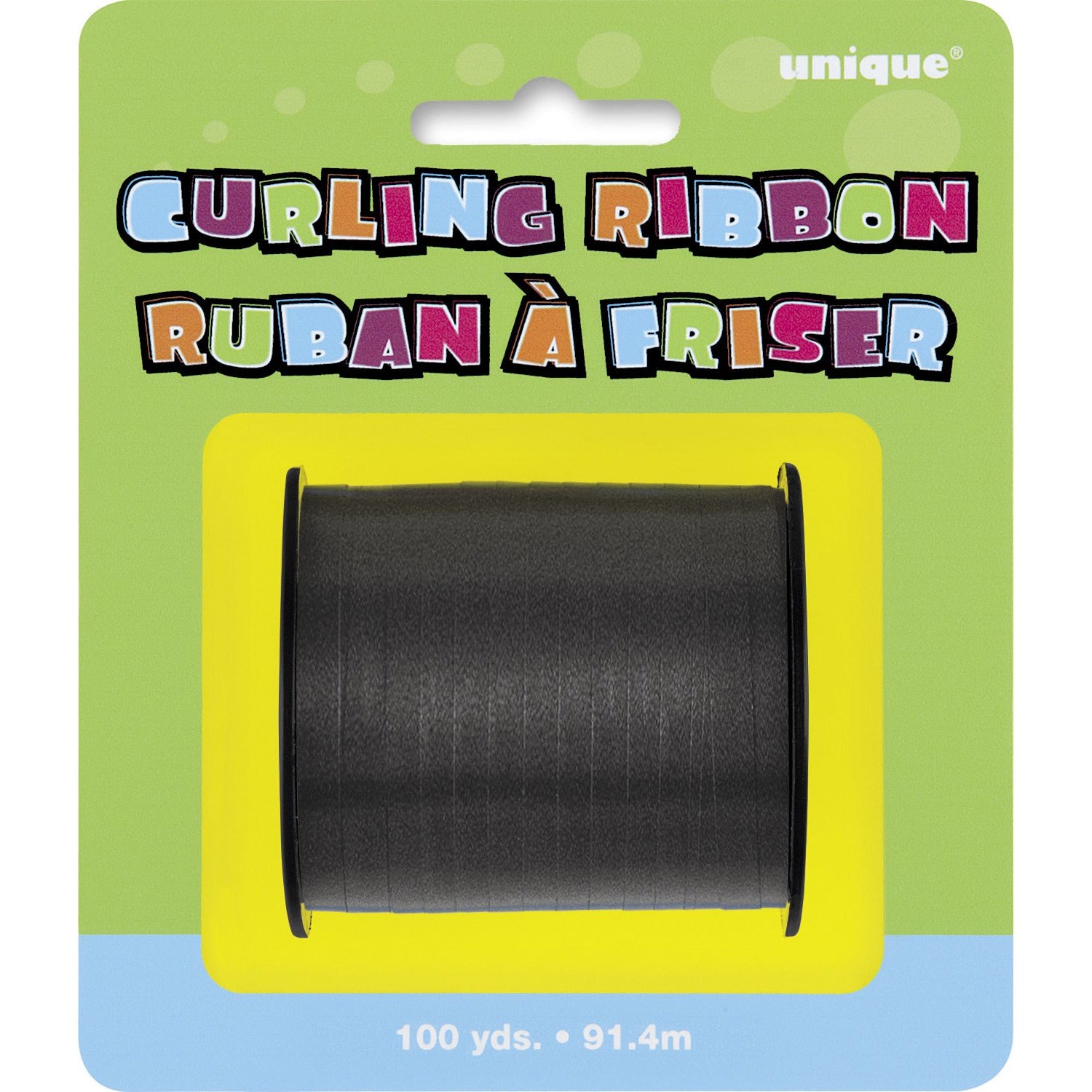 Curling Ribbon 914m 100yds - Black Default Title