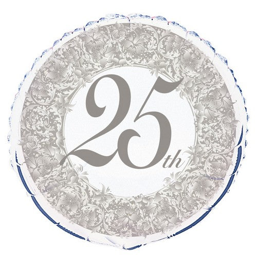 25th Anniversary 45cm Foil Balloon Default Title