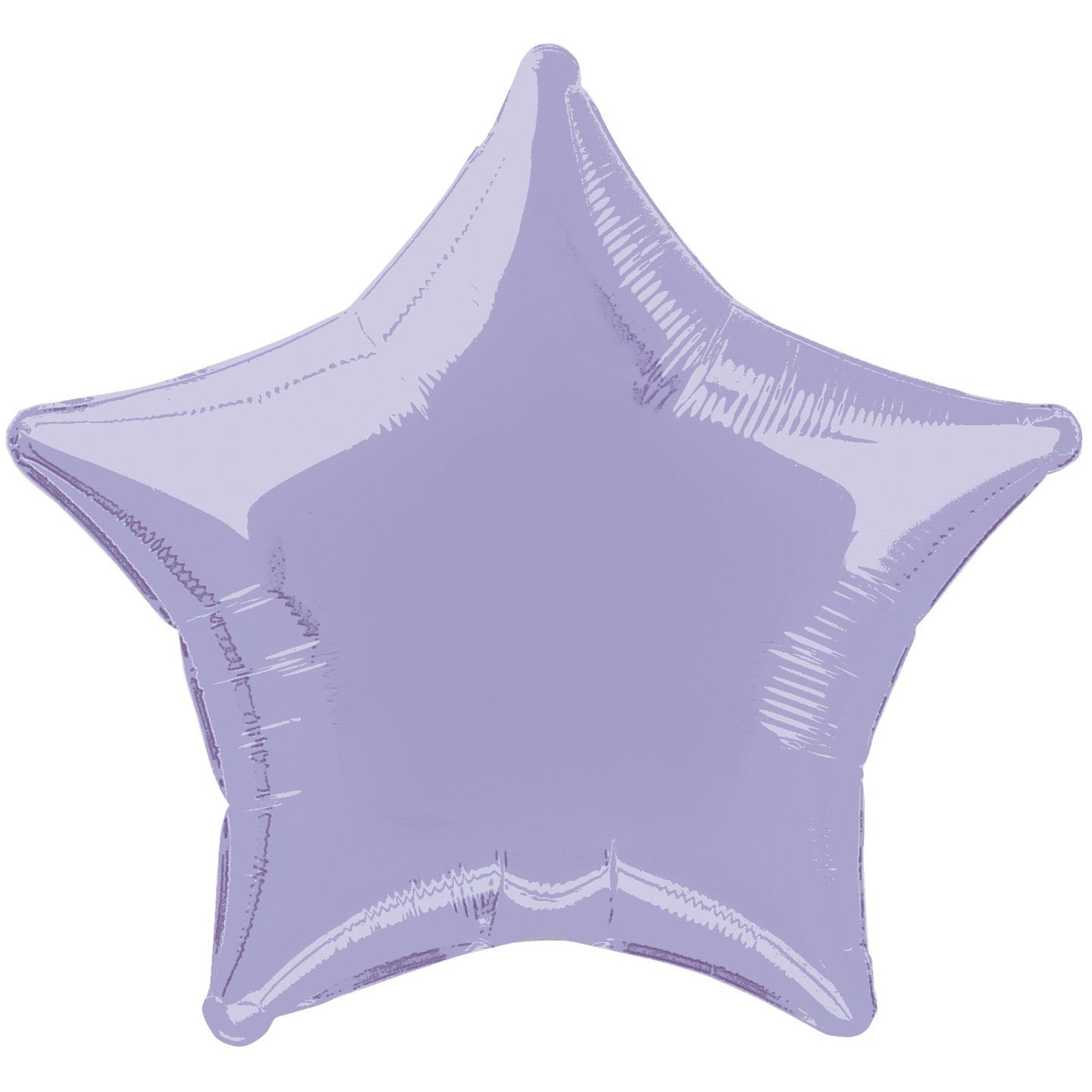 Lavender Star Foil Balloon 50cm Default Title