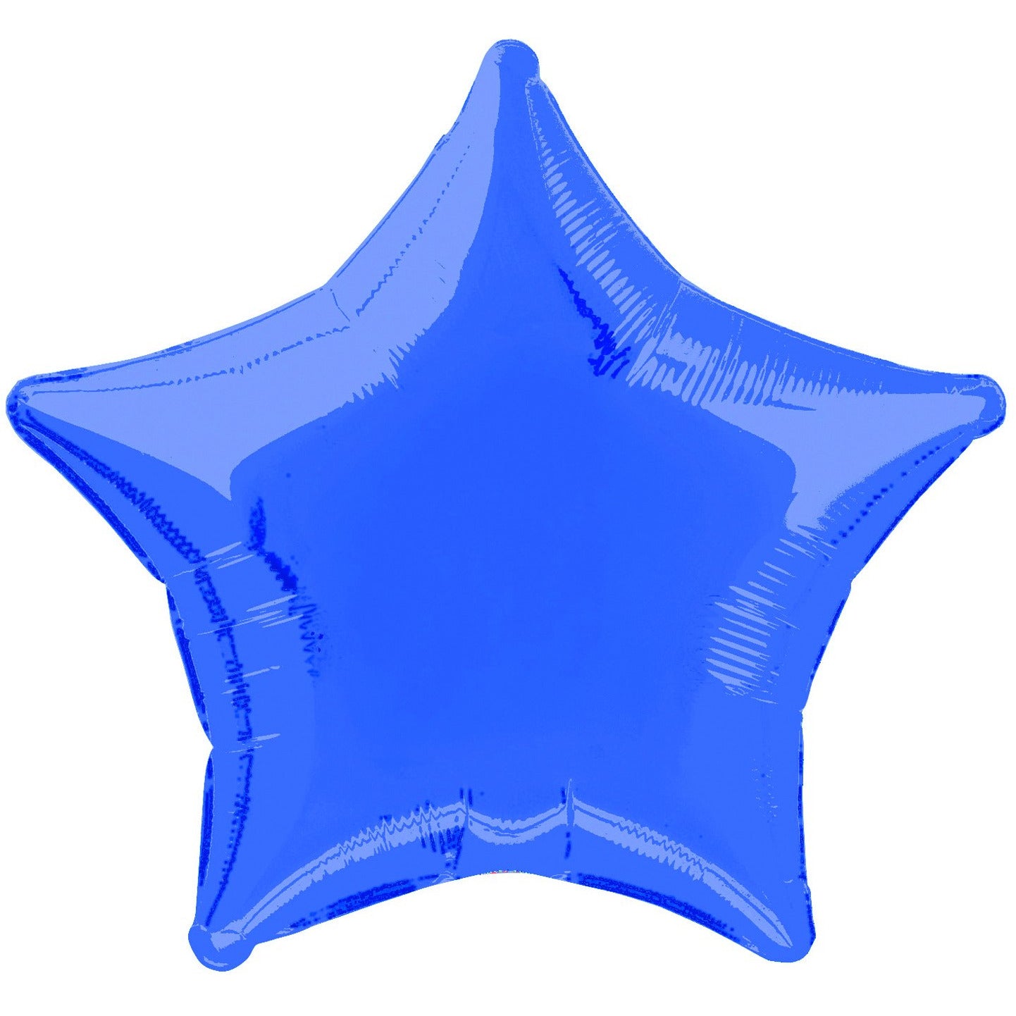 Royal Blue Star Foil Balloon 50cm Default Title