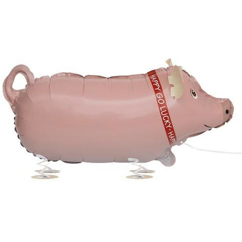 Pig 62.2cm (24.5) Walking Foil Balloon