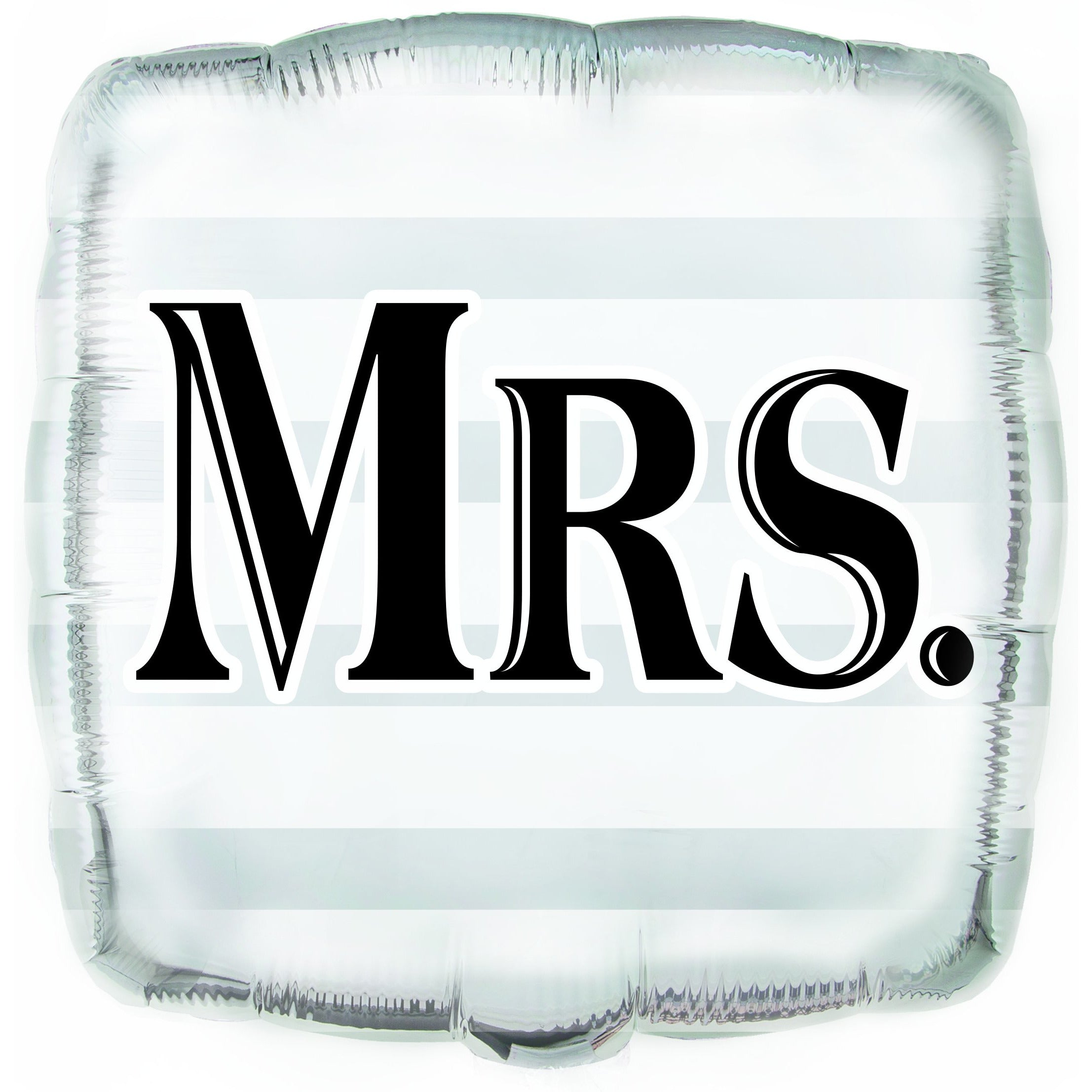 Wedding Mrs Foil Balloon 45cm Default Title