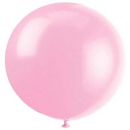 Powder Pink 6 x 91cm (36) Latex Balloons
