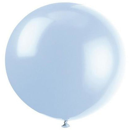 Cool Blue 6 x 91cm (36) Latex Balloons