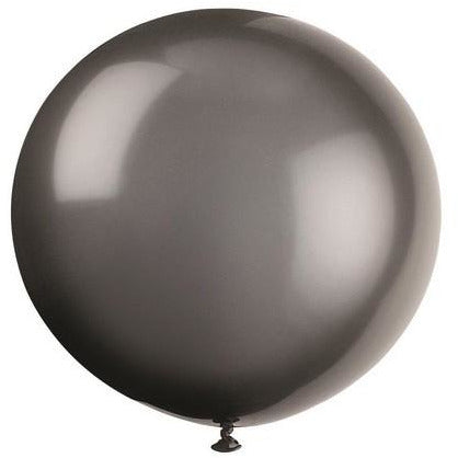 Phantom Black 6 x 91cm (36) Latex Balloons