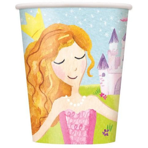 Magical Princess Paper Cups 270ml 8Pk Default Title