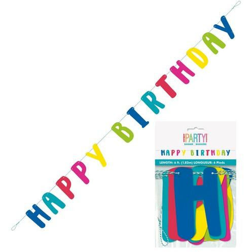 Llama Birthday Happy Birthday Letter Banner 1.8m (6)