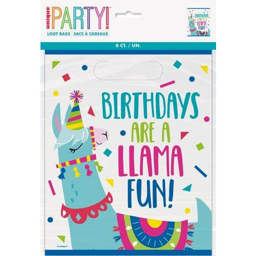 Llama Birthday 8 Loot Bags