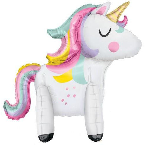 Giant Standing Unicorn Balloon 76cm - Dollars and Sense