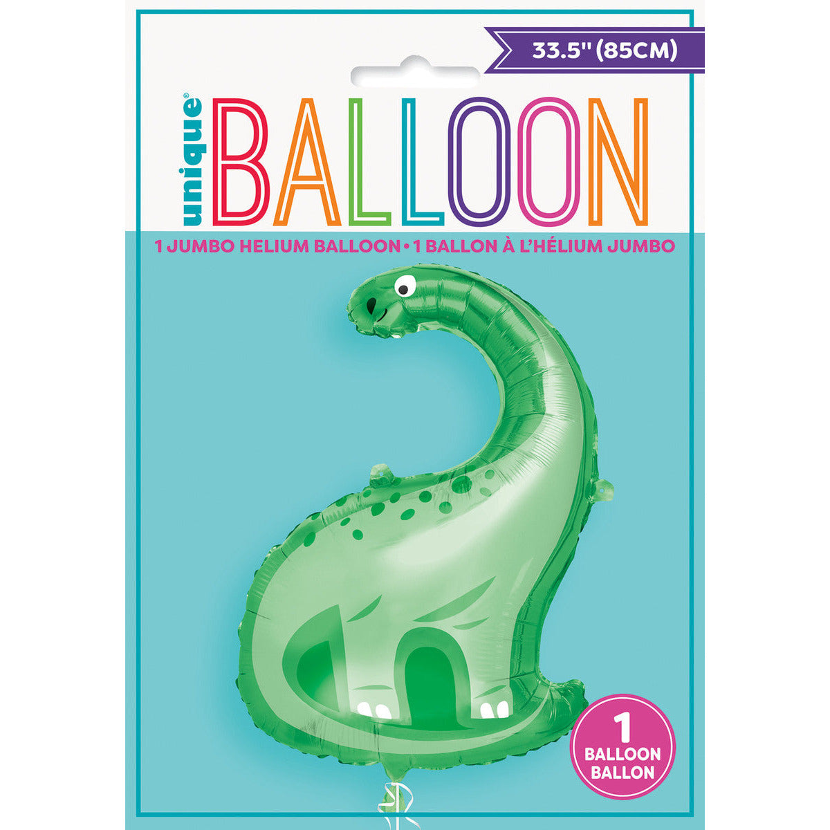 Dinosaur Shape Foil Balloon Package - Dollars and Sense